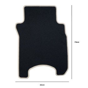 Car Floor Mat Set OCC Motorsport OCCD0017 5 Pieces | Tienda24 - Global Online Shop Tienda24.eu