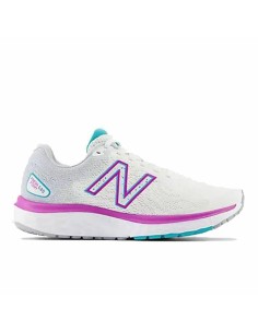 Scarpe da Running per Adulti New Balance Fresh Foam 680v7 Donna Bianco da New Balance, Aria aperta e sport - Ref: S64121398, ...