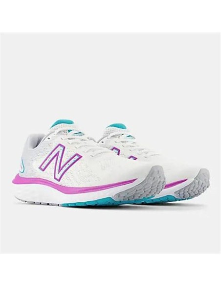 Scarpe da Running per Adulti New Balance Fresh Foam 680v7 Donna Bianco da New Balance, Aria aperta e sport - Ref: S64121398, ...