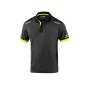 Men’s Short Sleeve Polo Shirt Sparco TW Yellow Grey | Tienda24 - Global Online Shop Tienda24.eu