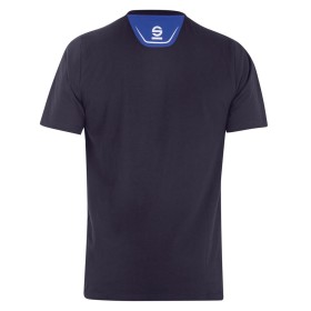 Men’s Short Sleeve T-Shirt Sparco TECH STRETCH Navy Blue by Sparco, T-Shirts - Ref: S37116013, Price: 16,99 €, Discount: %