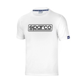 T-shirt à manches courtes homme Sparco FRAME Blanc de Sparco, T-shirts - Réf : S37116014, Prix : 35,02 €, Remise : %