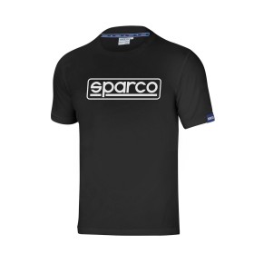 Men’s Short Sleeve T-Shirt Sparco FRAME Black by Sparco, T-Shirts - Ref: S37116015, Price: 35,02 €, Discount: %