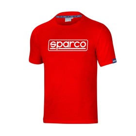 Men’s Short Sleeve T-Shirt Sparco FRAME Red L by Sparco, T-Shirts - Ref: S37116016, Price: 35,02 €, Discount: %