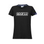 Women’s Short Sleeve T-Shirt Sparco LADY FRAME Black (S) by Sparco, T-Shirts - Ref: S37116017, Price: 0,00 €, Discount: %