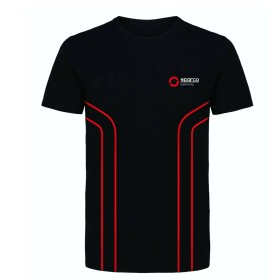 Maglia a Maniche Corte Uomo Sparco GAMING Nero Rosso di Sparco, T-shirt - Rif: S37116023, Prezzo: 25,59 €, Sconto: %