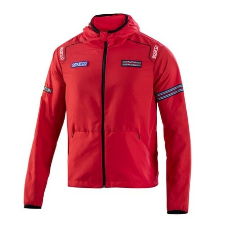 Giacca Antivento Sparco Martini Racing Rosso di Sparco, Giacche - Rif: S37116034, Prezzo: 67,66 €, Sconto: %