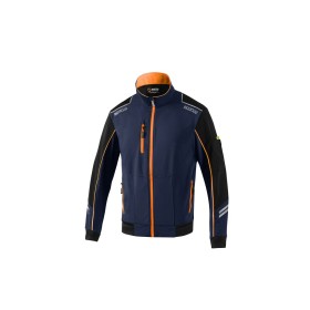 Men's Sports Jacket Sparco Tech TW Blue Orange Dark blue by Sparco, Jackets - Ref: S37116035, Price: 78,41 €, Discount: %