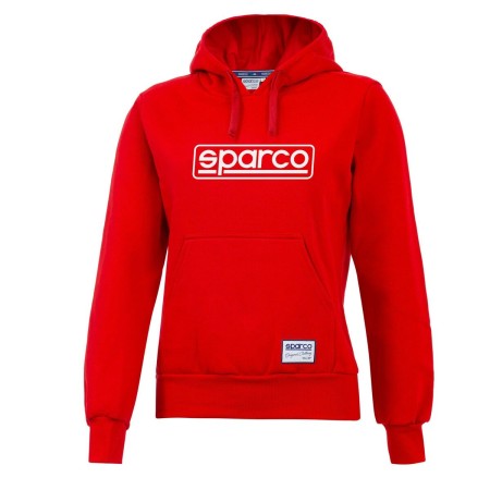 Damen Sweater mit Kapuze Sparco LADY FRAME Rot S von Sparco, Pullover & Sweatshirts - Ref: S37116051, Preis: 62,84 €, Rabatt: %