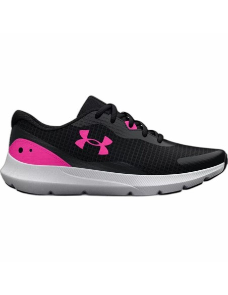 Running Shoes for Adults Under Armour Surge 3 Black | Tienda24 Tienda24.eu