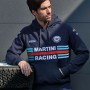 Sweat à capuche homme Sparco Martini Racing Bleu Bleu foncé XXXL de Sparco, Pulls, pulls à capuches et sweatshirts - Réf : S3...