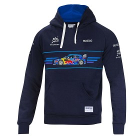 Sudadera con Capucha Hombre Sparco M-SPORT RALLY Azul oscuro de Sparco, Jerseys y sudaderas temáticos - Ref: S37116053, Preci...