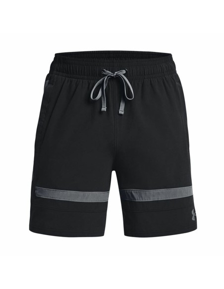 Men's Basketball Shorts Under Armour Baseline Black | Tienda24 Tienda24.eu