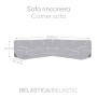 Sofa Cover Eysa ROC Light grey 110 x 120 x 450 cm Corner-cupboard by Eysa, Sofas & Couches - Ref: D1607447, Price: 199,86 €, ...