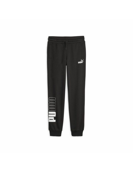 Pantalons de Survêtement pour Enfants Puma Power Colorblock Noir | Tienda24 Tienda24.eu