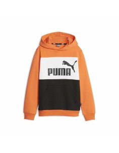 Felpa per Bambini Puma Ess Block Fl Arancio da Puma, Bambino - Ref: S64121600, Precio: 44,50 €, Descuento: %