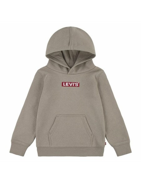 Sweat-shirt Enfant Levi's Boxtab Marron Clair | Tienda24 Tienda24.eu