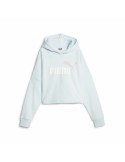 Sweat-shirt Enfant Puma Ess Logo Croppedo Blanc | Tienda24 Tienda24.eu