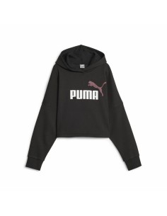 Felpa per Bambini Puma Ess Logo Croppedo Nero da Puma, Bambino - Ref: S64121621, Precio: 42,11 €, Descuento: %