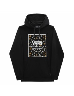 Felpa con Cappuccio Uomo Vans Boxed Nero da Vans, Uomo - Ref: S64121624, Precio: 63,38 €, Descuento: %