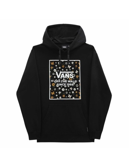 Felpa con Cappuccio Uomo Vans Boxed Nero da Vans, Uomo - Ref: S64121624, Precio: 63,38 €, Descuento: %