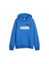 Kinder-Sweatshirt Puma Ess+ 2 Col Big Logo Blau | Tienda24 Tienda24.eu