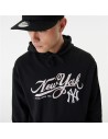 Unisex Hoodie New Era MLB Retro Graphic New York Yankees Black | Tienda24 Tienda24.eu