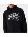 Sweat à capuche unisex New Era MLB Retro Graphic New York Yankees Noir | Tienda24 Tienda24.eu