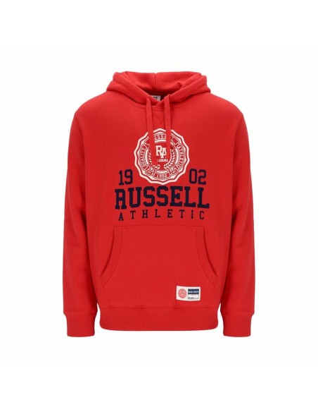 Men’s Hoodie Russell Athletic Ath 1902 Red | Tienda24 Tienda24.eu