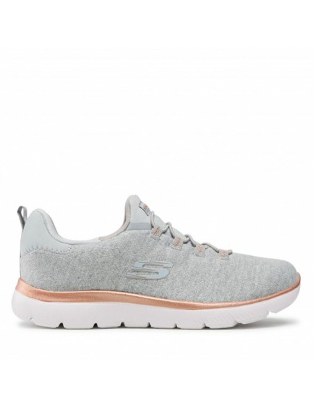 Sports Trainers for Women Skechers Summits Dazzling Grey | Tienda24 Tienda24.eu