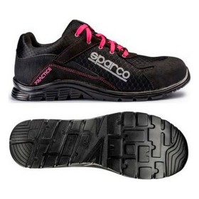 Safety shoes Sparco Practice Black Pink by Sparco, Trainers - Ref: S3711947, Price: 84,26 €, Discount: %