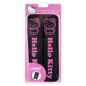 Seat Belt Pads HELLO KITTY CS4 Black by BigBuy Car, Seat Belt Padding - Ref: S3712104, Price: 12,74 €, Discount: %