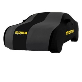 Capa para Automóveis Momo MOMLCC1LXL XL Preto/Cinzento | Tienda24 - Global Online Shop Tienda24.eu