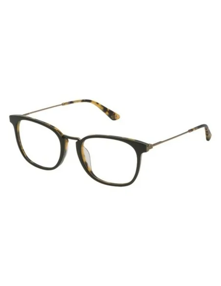 Men'Spectacle frame Police VPL6865106E3 Green Havana (ø 51 mm) | Tienda24 Tienda24.eu