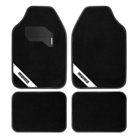 Car Floor Mat Momo MOMLCM012BW Universal Black White by Momo, Non-Slip Mats - Ref: S3712465, Price: 34,75 €, Discount: %