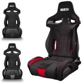 Sitzplatz Sparco R333 Schwarz/Grau von Sparco, Sitze, Sitzbänke und Zubehör - Ref: S3712476, Preis: 356,93 €, Rabatt: %