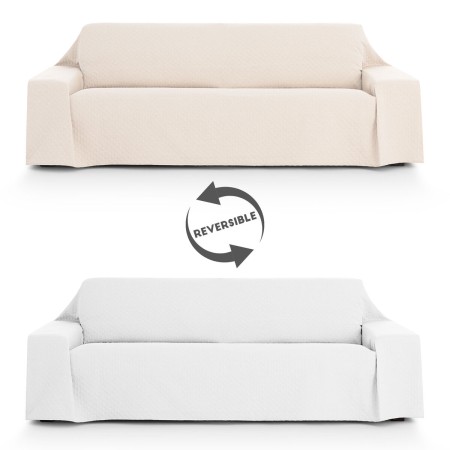 Sofa cover Eysa SILVER White 180 x 270 cm by Eysa, Sofas & Couches - Ref: D1607542, Price: 29,84 €, Discount: %