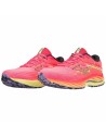 Laufschuhe für Erwachsene Mizuno Wave Rider 27 Rosa | Tienda24 Tienda24.eu