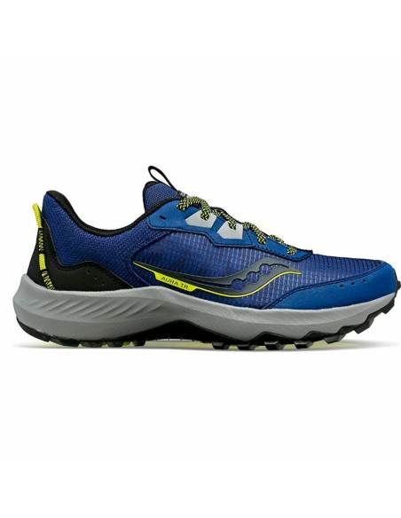 Chaussures de Sport pour Homme Saucony Aura TR Bleu | Tienda24 Tienda24.eu