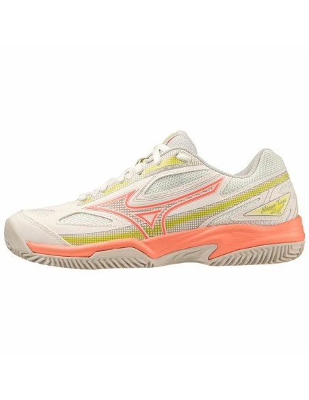 Chaussures de Padel pour Adultes Mizuno Break Shot 4 CC Blanc | Tienda24 Tienda24.eu