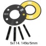 Set de Separadores OMP OMPS08810501 5x114,3 67,1 M14 x 1,50 + M12 x 1,50 5 mm de OMP, Separadores de ruedas - Ref: S3714266, ...