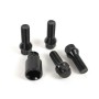 Anti-Theft Screws OMP OMPS09811201 M12 x 1,25 4 uds Black | Tienda24 - Global Online Shop Tienda24.eu