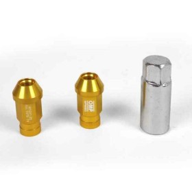 Set Muttern OMP 7075 Gold 40 mm 20 uds M12 x 1,25 von OMP, Radschrauben, -muttern und -nägel - Ref: S3714315, Preis: 75,32 €,...