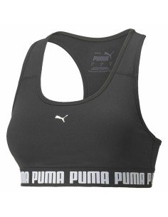 Soutien-gorge de Sport Reebok Workout Ready Noir Gris | Tienda24 Tienda24.eu