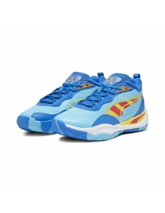 Basketball Shoes for Adults Puma THE SMURFS Playmaker Pro Light Blue by Puma, Footwear - Ref: S64122250, Price: 69,13 €, Disc...