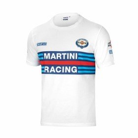 Maglia a Maniche Corte Sparco MARTINI RACING Taglia M Bianco di Sparco, T-shirt e top - Rif: S3721247, Prezzo: 44,87 €, Scont...