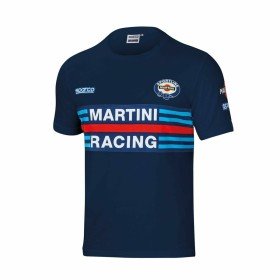 Men’s Short Sleeve T-Shirt Sparco Martini Racing Black | Tienda24 - Global Online Shop Tienda24.eu