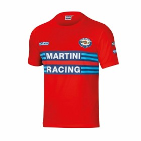 Camisola de Manga Curta Homem Sparco Martini Racing Vermelho de Sparco, T-shirts e tops - Ref: S3721265, Preço: 45,28 €, Desc...