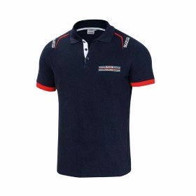 Polo à manches courtes homme Sparco TW Bleu Bleu foncé | Tienda24 - Global Online Shop Tienda24.eu