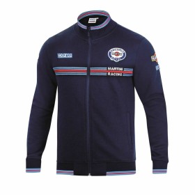 Polar com Capuz Homem Sparco Martini Racing Preto | Tienda24 - Global Online Shop Tienda24.eu